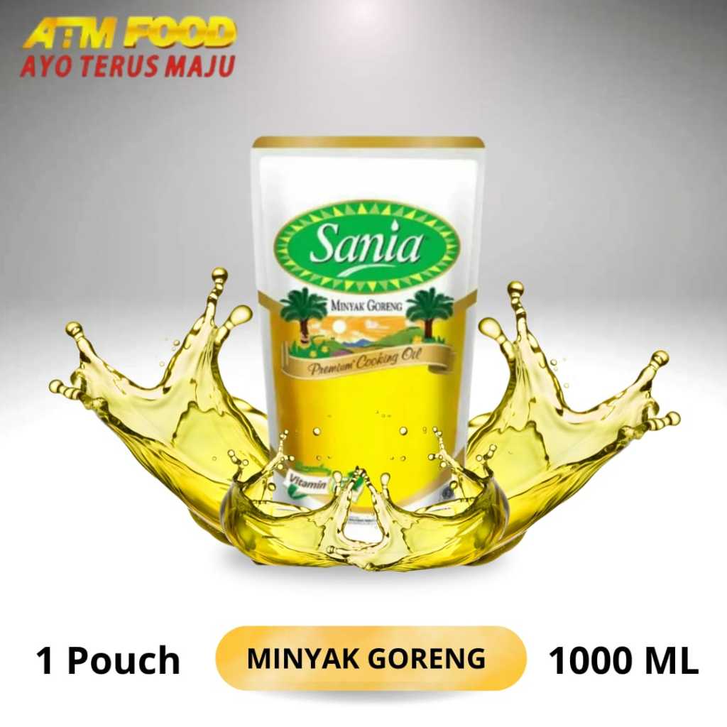 MINYAK GORENG SANIA 1 LITER (1 KARTON)