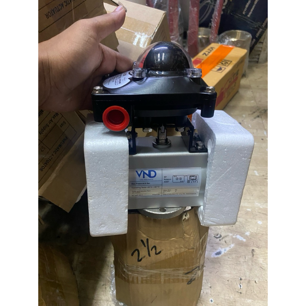Butterfly Pneumatic valve 2,5” inch