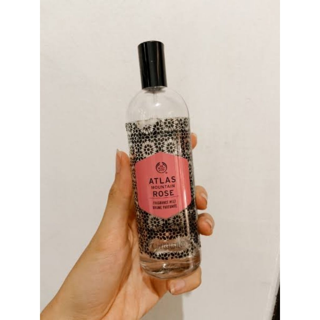BODYMIST ATLAS MOUNTAIN ROSE 100ML THE BODY SHOP ORIGINAL REJECT