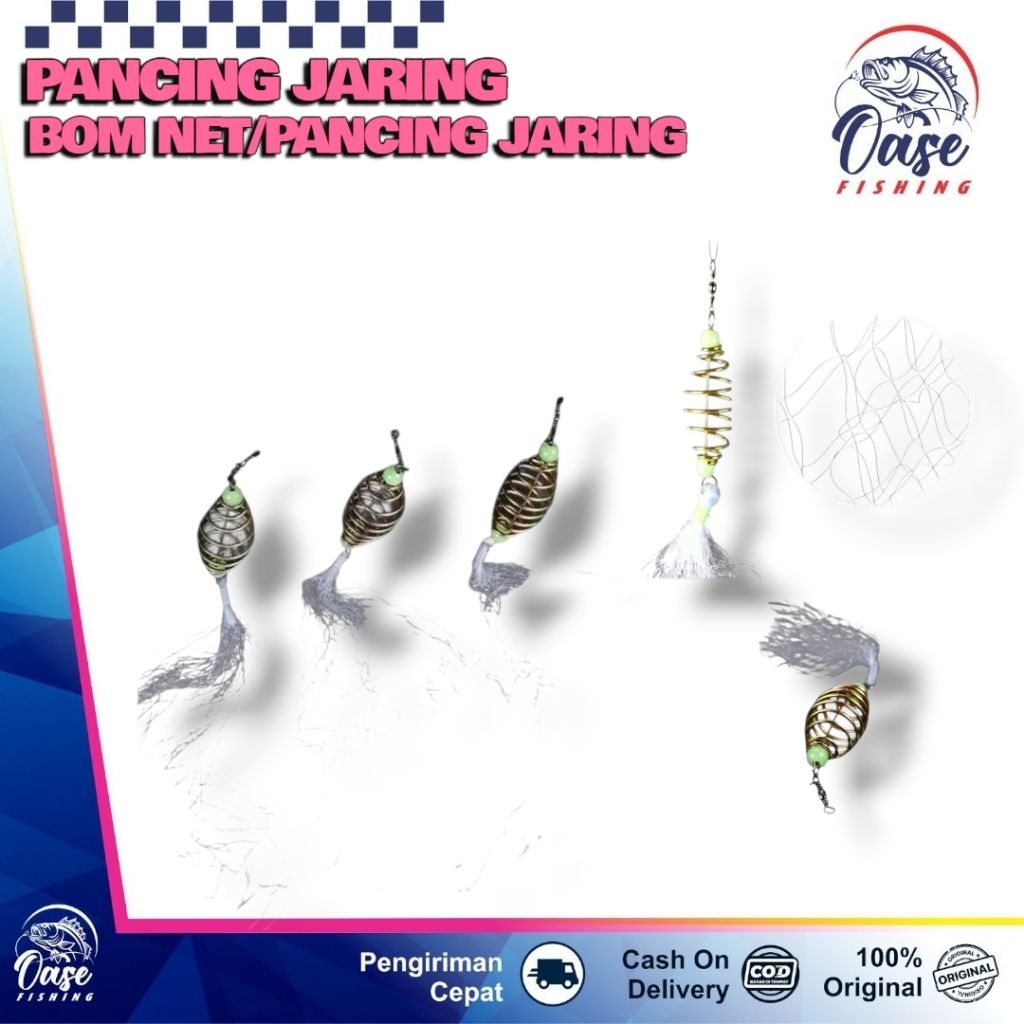 Pancing Jaring Bom Net ikan