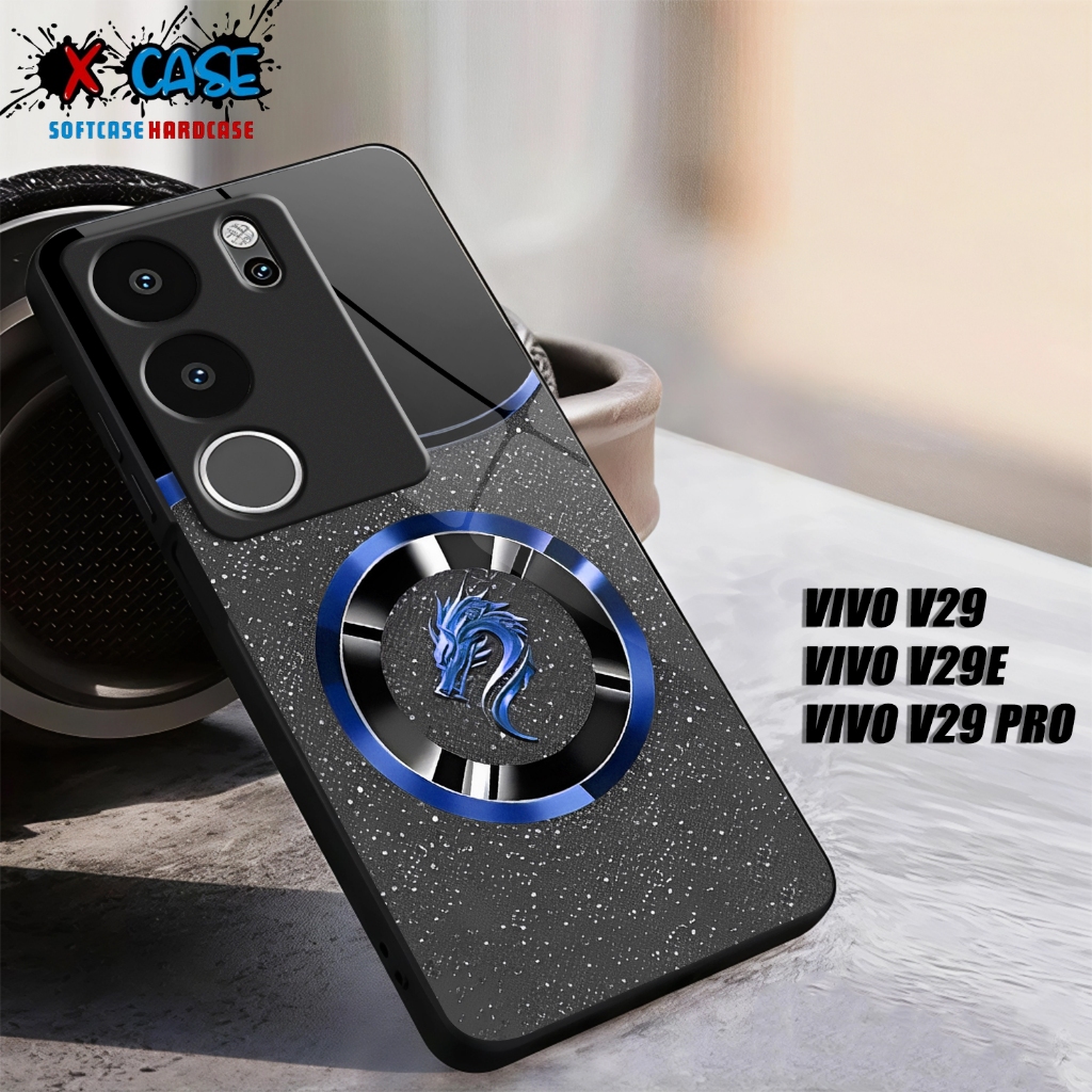 Casing Hp VIVO V29 Softcase VIVO V29 V29E V2250 Case Glossy Cassing kaca kilau Pelindung Hp Aksesori