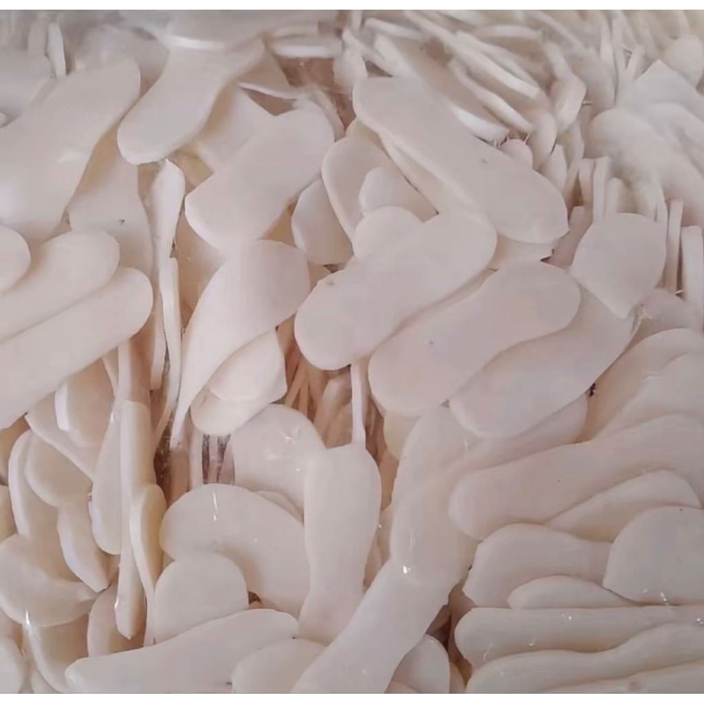 KRUPUK IKAN TENGGIRI MENTAH 500 GRM