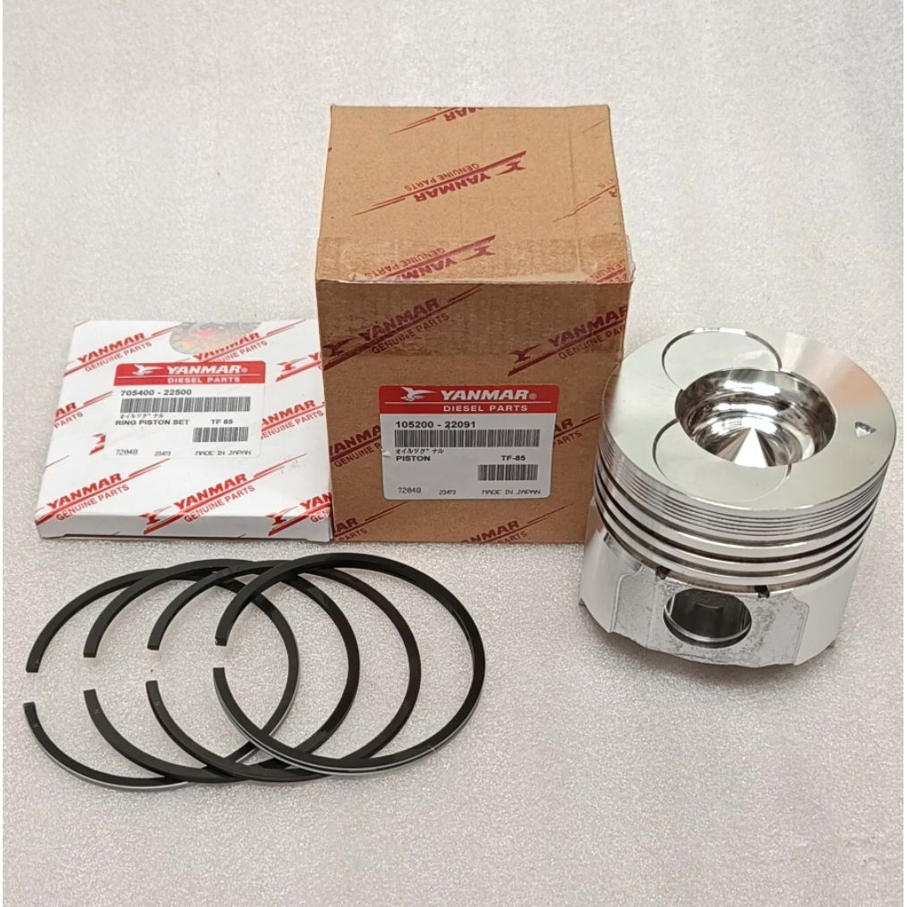 TF85 ( PISTON + RING ) YANMAR DIESEL TF85