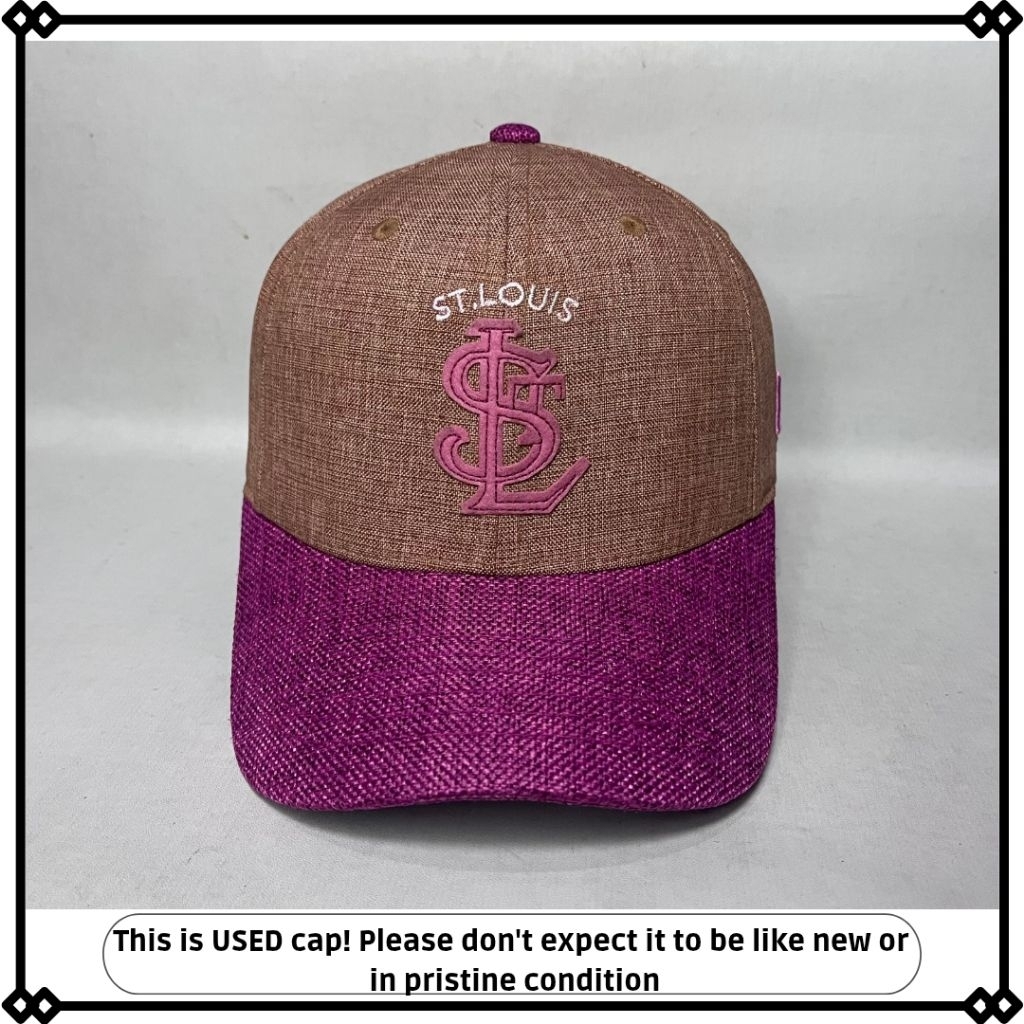 topi MLB setelan wanita original second baseball