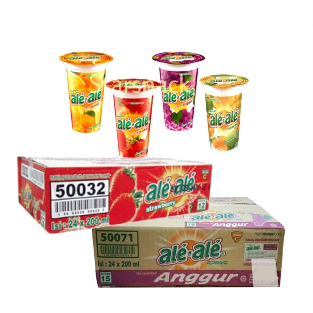 Minuman Ale Ale all variant Rasa