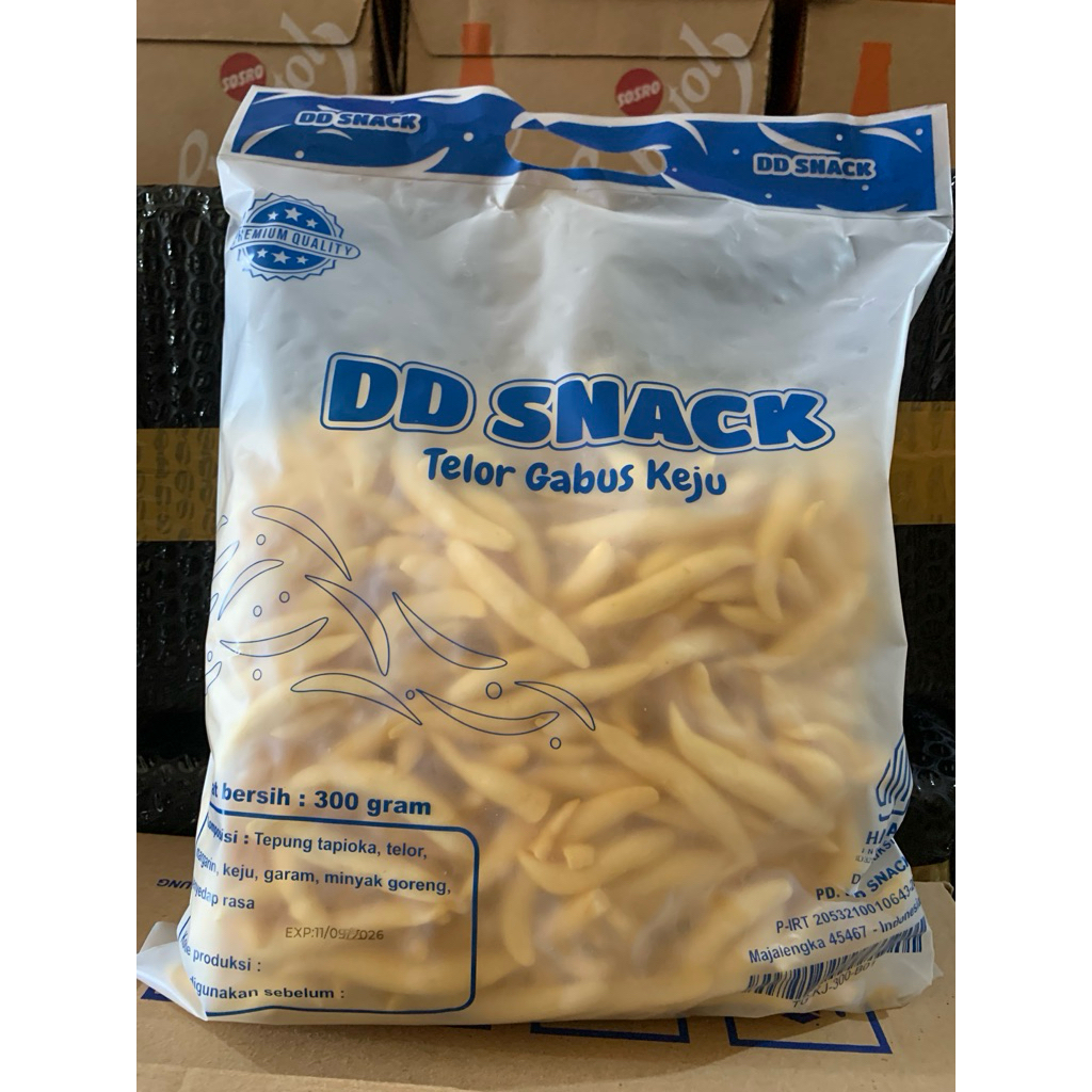 DD SNACK STIK GABUS KEJU 300GR
