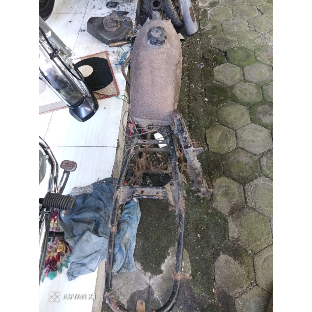 rangka set Yamaha dt100 original