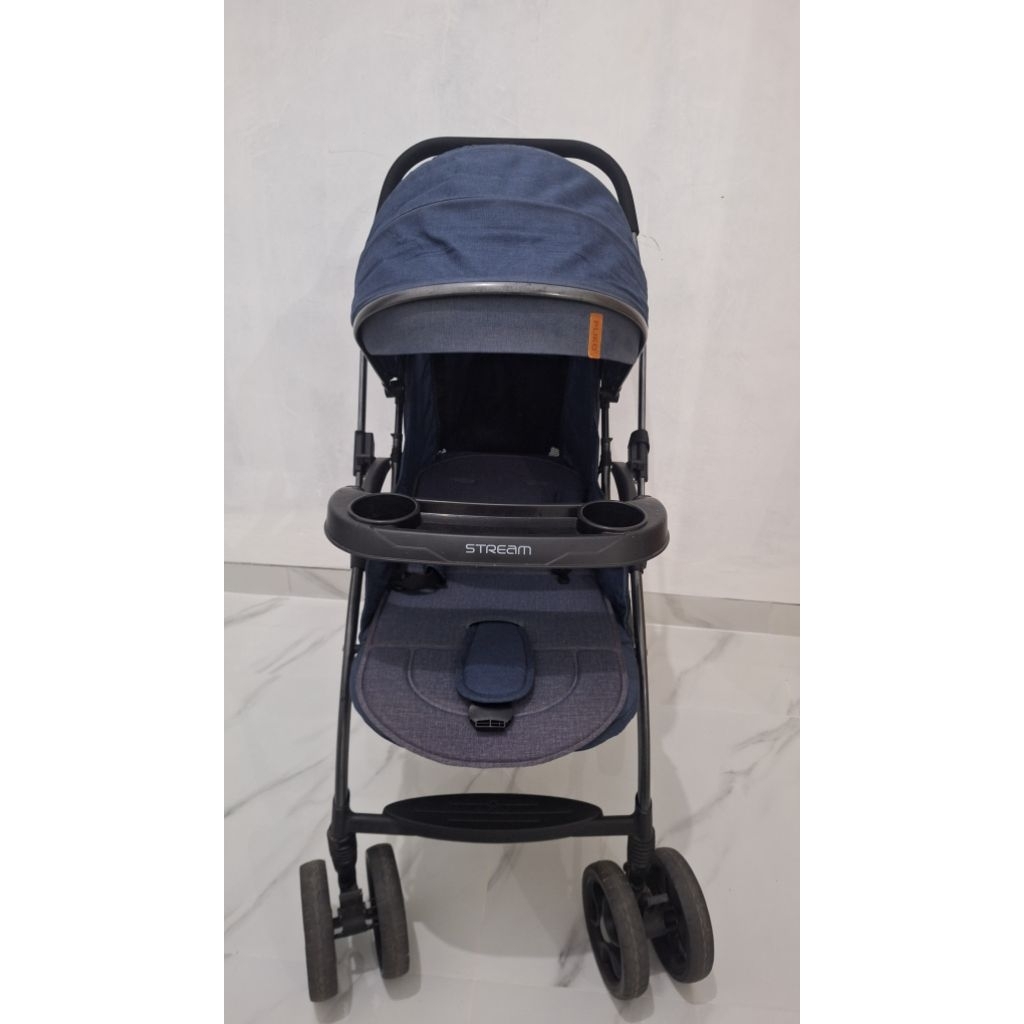 Stroller Bayi Lipat Preloved Kondisi Bagus (Pliko Stream)