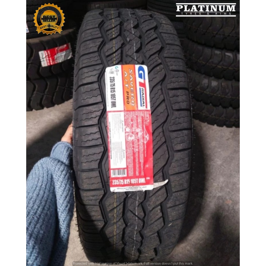 BAN SEMI OFFROAD MERK GT RADIAL SAVERO AT PRO 235 75 R15 II 235/75 R15 GT RADIAL