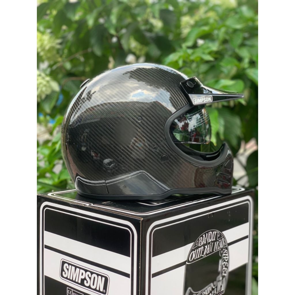 HELM SIMPSON M52 CARBON GLOSSY