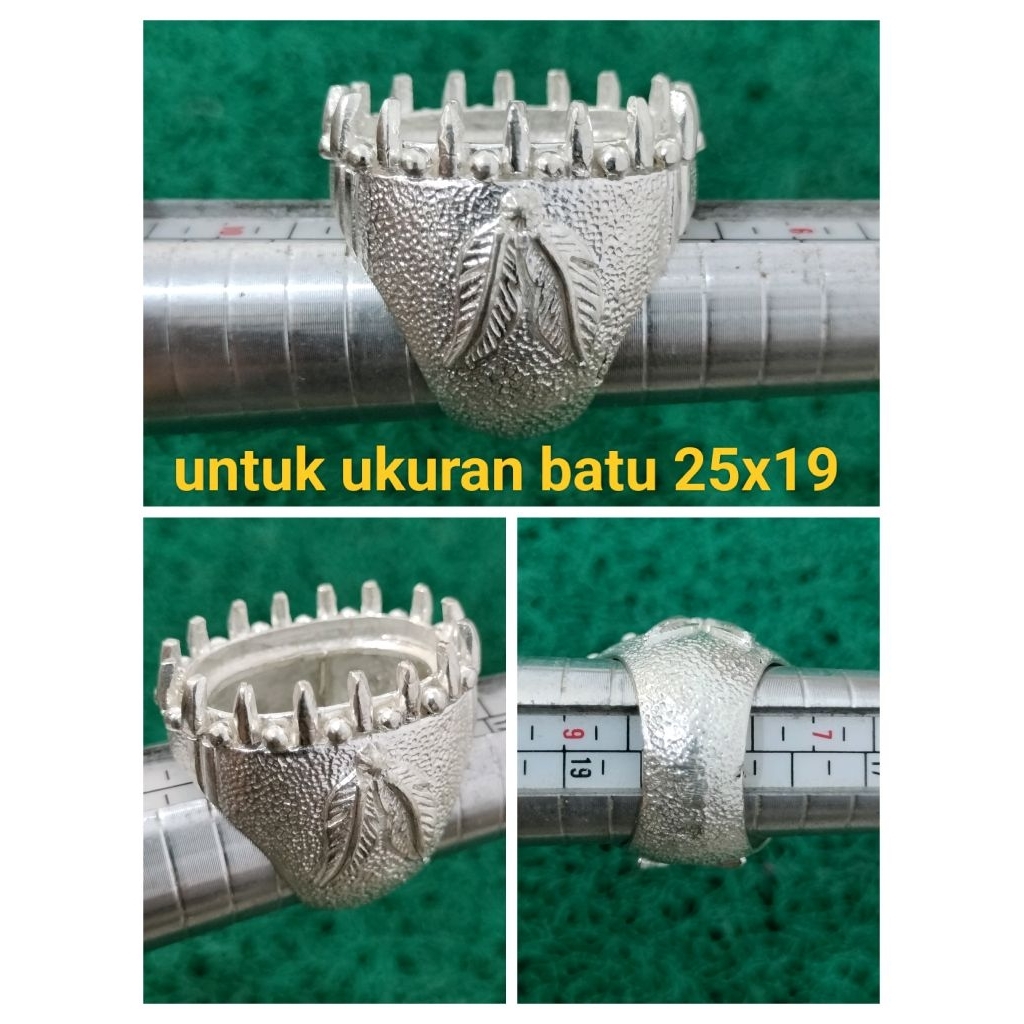 RING ALPAKA SUPER TERBARU MODEL PERAK