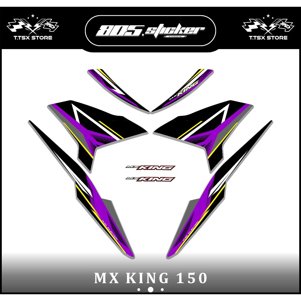 STRIPING STIKER JUPITER MX KING 150/STIKER MX KING 150/STRIPING MOTOR MX KING 150 MTF 2026 KEREN