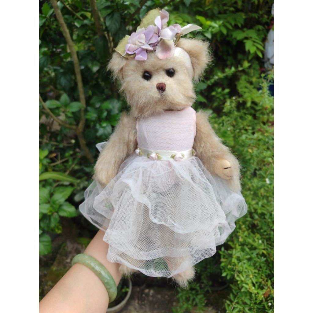 boneka vintage klasik bearington kostum ballerina original bearington