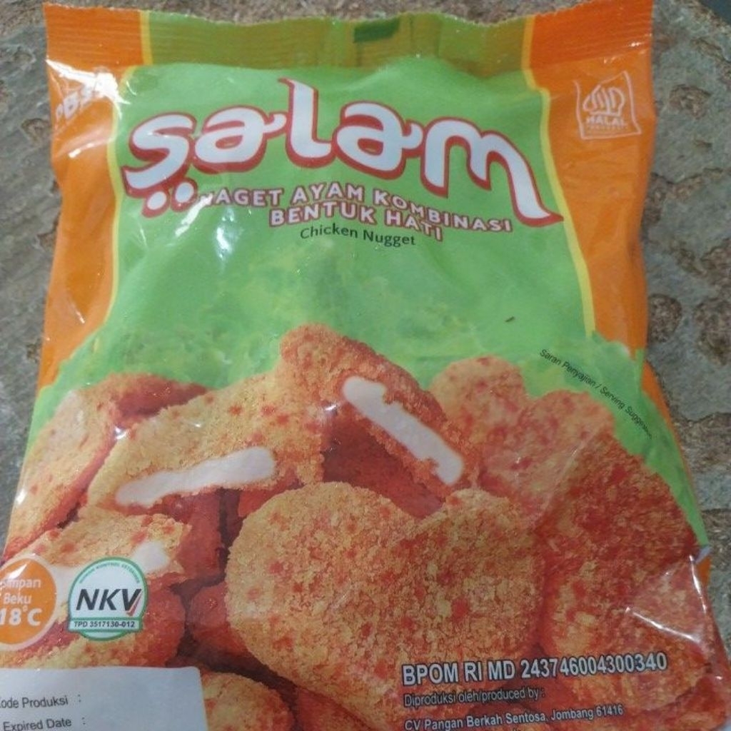 nugget salam love 500g
