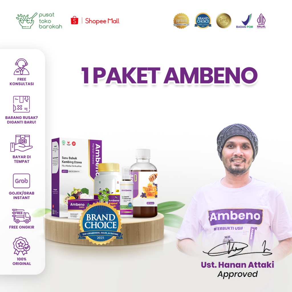 CS Ambeno - Salep Ambeno 1 Pcs | Menyembuhkan Wasir dan Obat Untuk Ambeien