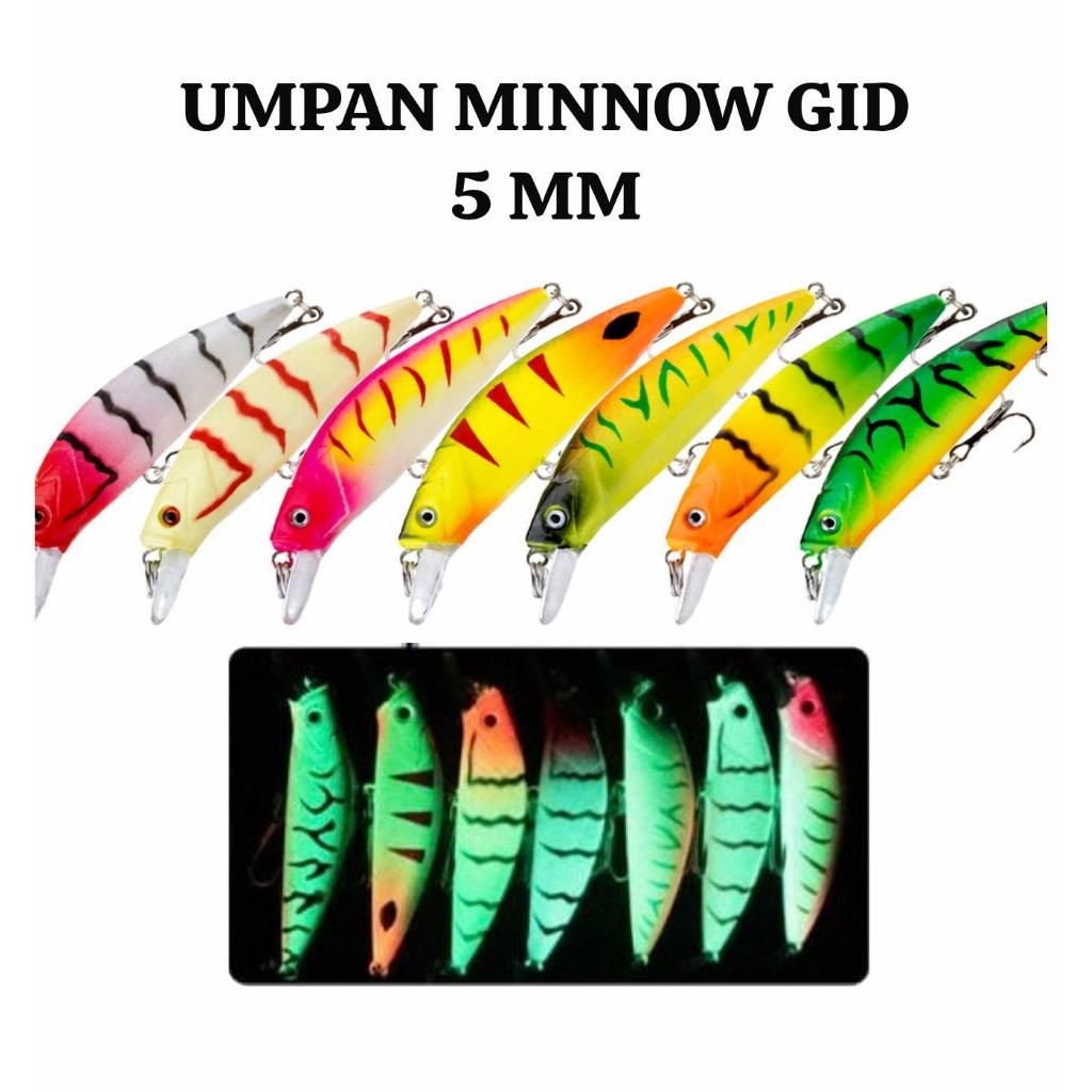 UMPAN MINNOW GID 5CM