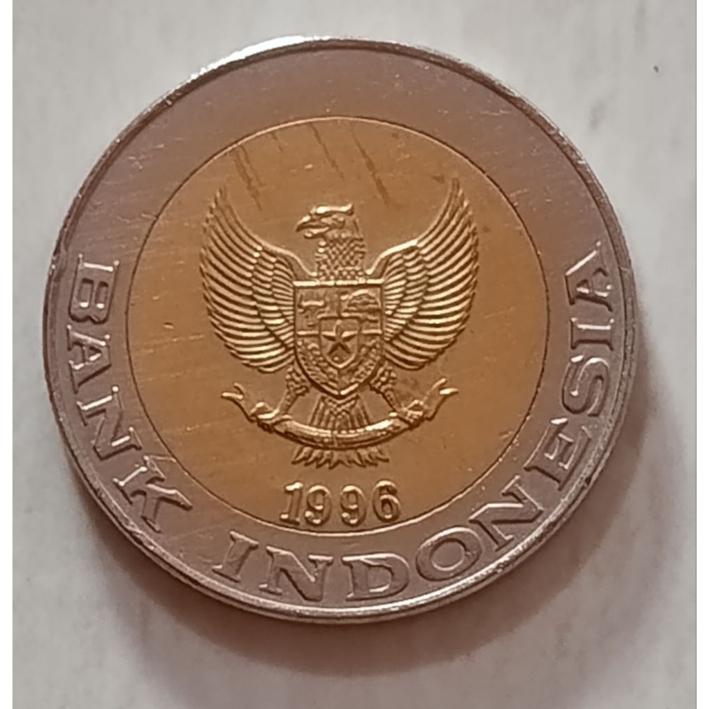 koin Indonesia (1000 kelapa sawit) tahun 1996..