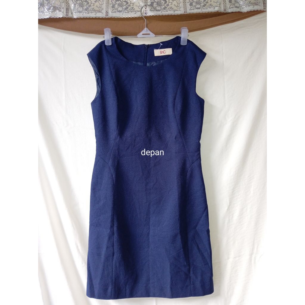 Preloved Dress Biru