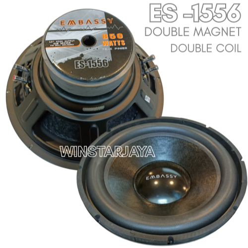 Speaker SUB EMBASSY 15 ES -1556 850wat Double magnet Double coil