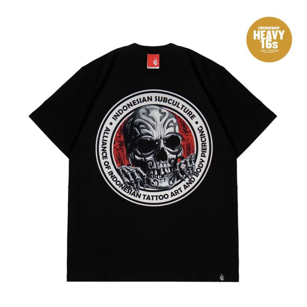 Kaos ISC Indonesian Subculture X Crossover Original