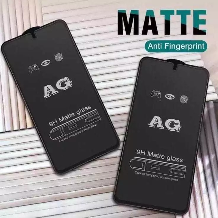 FP AG Tempered Glass Matte anti minyak for Oppo A12 A12s A15 A15s A16 A16e A16k A17 A17e A17k A18 A1
