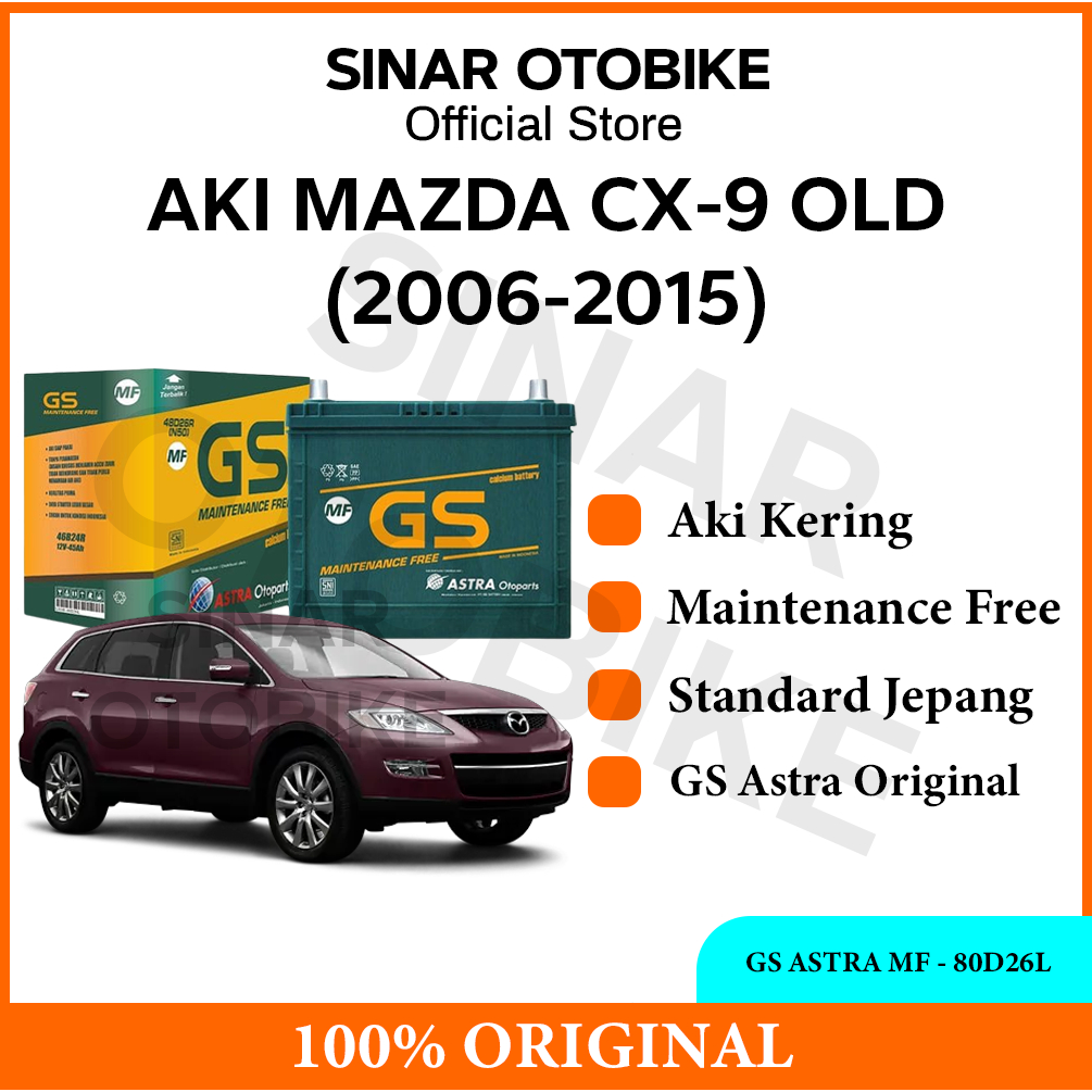 AKI MAZDA CX-9 OLD GS ASTRA MF KERING 80D26L