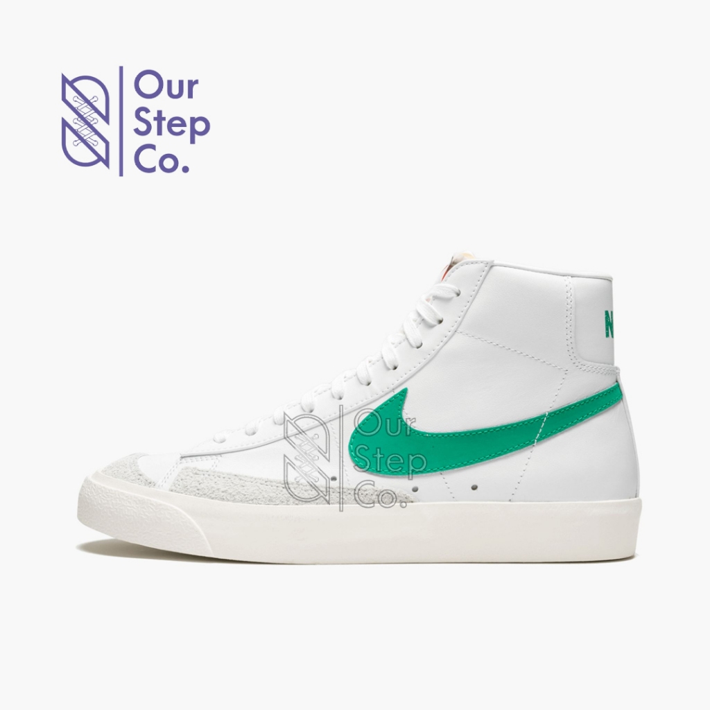 Sepatu Nike Blazer Mid 77 Vintage White Green Original BNIB