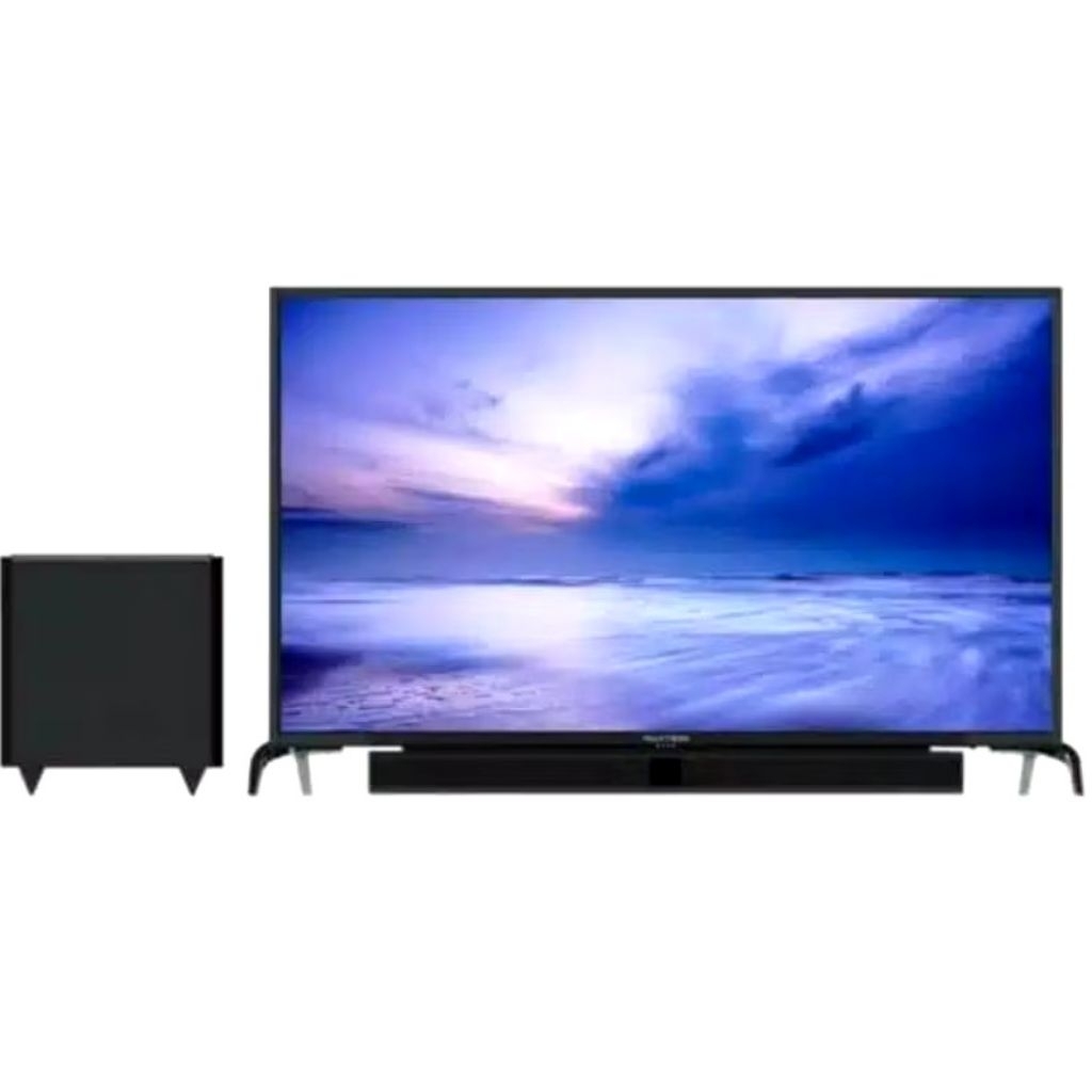 (INSTAN JOGJA) POLYTRON Cinemax Soundbar LED TV 32 Inch - PLD 32B1550 - Digital TV dengan External S
