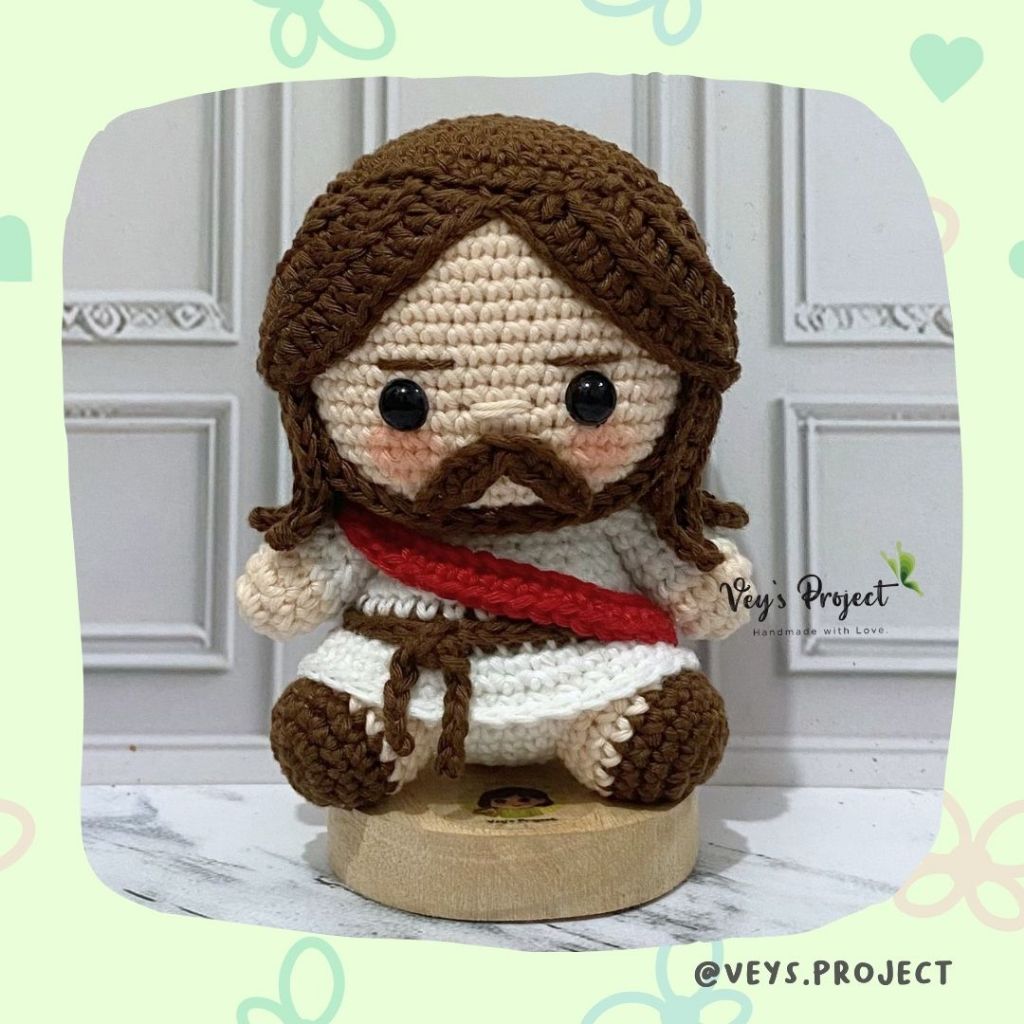 Boneka Rajut Yesus | Jesus Amigurumi