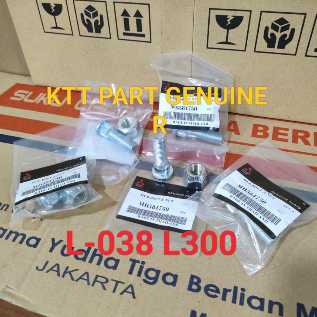BAUT RODA MUR RACING MITSUBISHI L300 L038 1PC MITSUBISHI