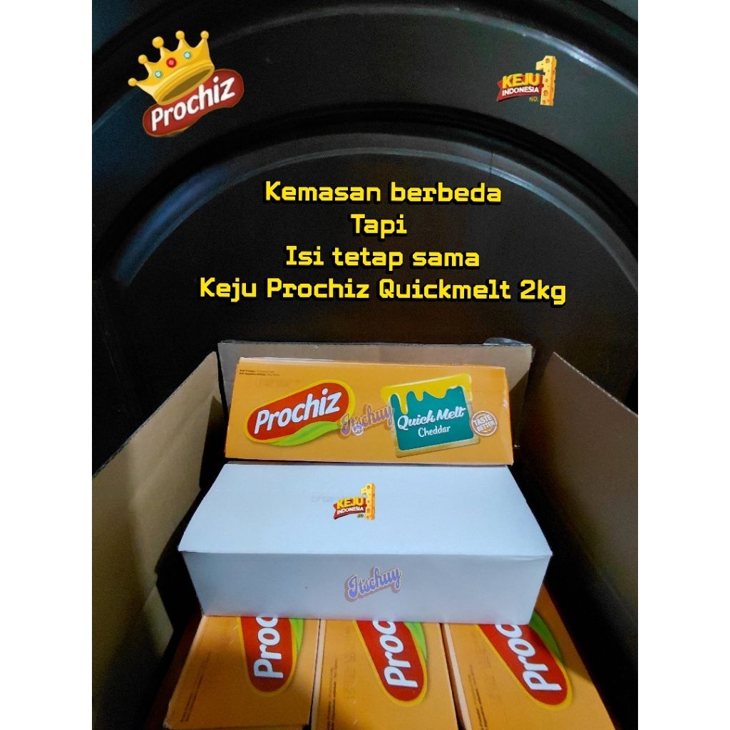 Keju Prochiz Quick Melt 2 Kg | Quickmelt 2kg - Keju Lumer - Keju leleh