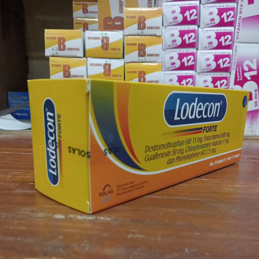 Lodecon Forte tablet 1 box isi 10 strip original