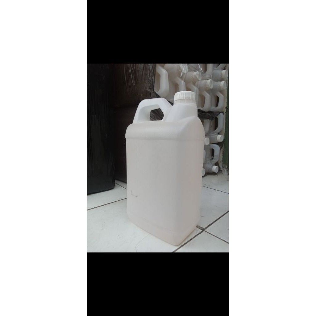 Jerigen HDPE 5L, bekas 1 x pakai