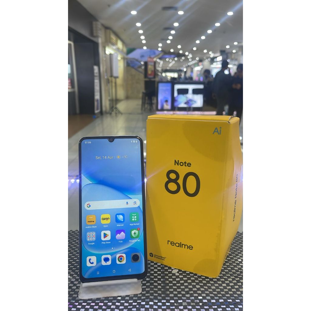 REALME NOTE 80 4/64GB SECOND SEKEN BEKAS RAM 4 INTERNAL 64