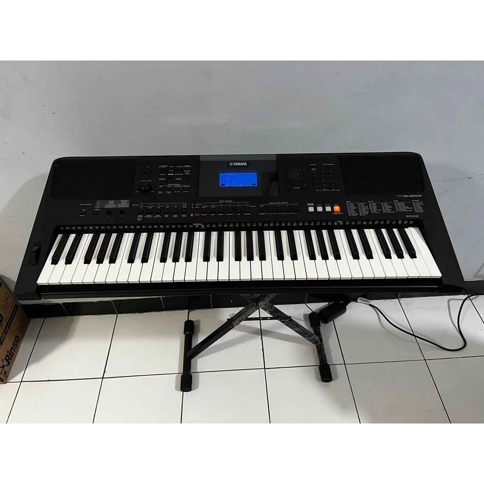 KEYBOARD YAMAHA PSR-E453 SECOND BERGARANSI