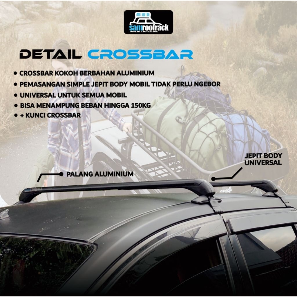 Crossbar Sportrack Plus Cover Crossbar Universal
