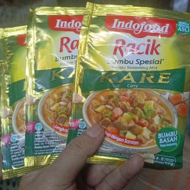RACIK BASAH SPESIAL KARE