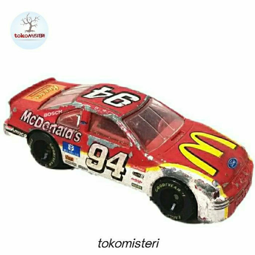 Mobil Diecast Bill Elliot 94 Ford Thunderbird Nascar Race Racing Champions Sedan Balap Preview Editi