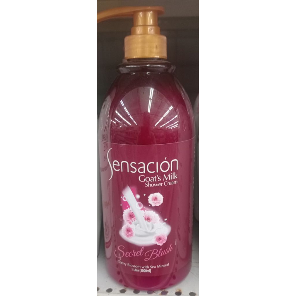 Sensacion Goats Milk Shower Cream 1 Liter