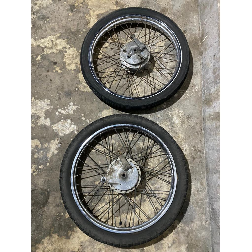 velg depan belakang suzuki a100 gp100