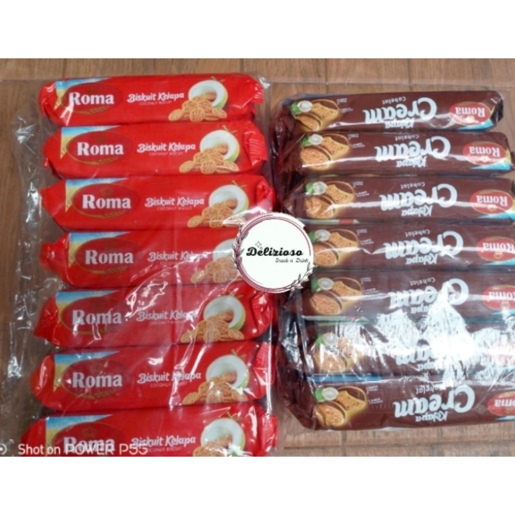 Grosir Roma Kelapa 1 slop isi 7 pack