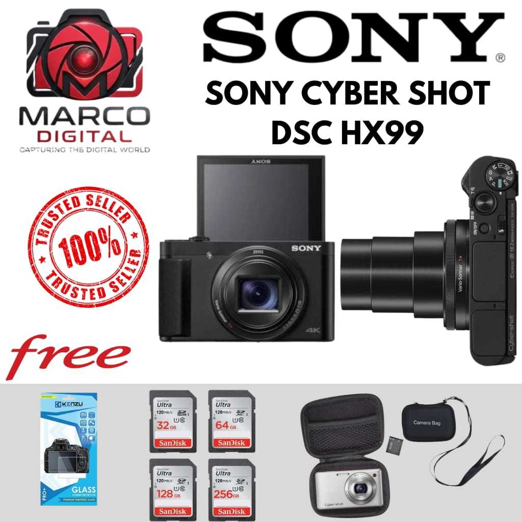 SONY CYBERSHOT DSC HX99 DIGITAL CAMERA / SONY HX99 / SONY DSC HX99