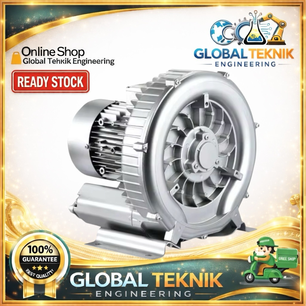 Ring Blower 370 Watt 0,55 Hp 220 V 1 Phase PRIMAPRO Blower Tambak Ikan terbaik