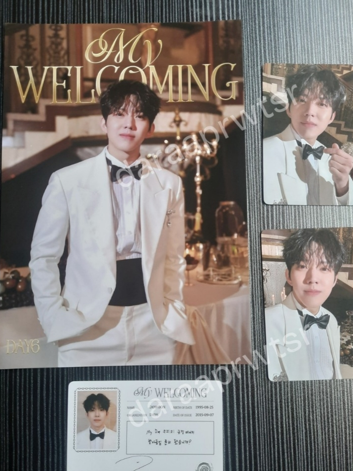 [BACA DESKRIPSI] PC Photocard Official DAY6 -  DAY6 5th Membership Kit DOWOON Set