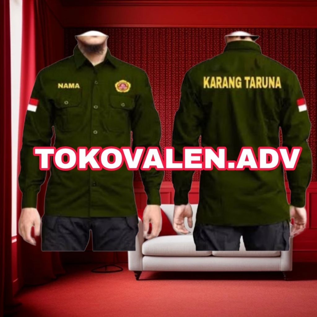 Kemeja Karang taruna Baju Karang Taruna Seragam Karang Taruna