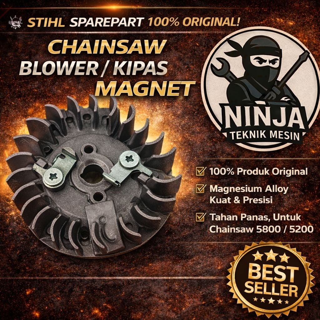 Stihl Flywheel Magnet Chainsaw 5200 5800 Ori