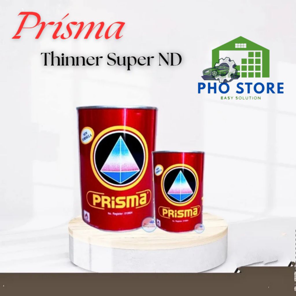 Prisma Thinner Super ND Kaleng Merah 0,8 Liter