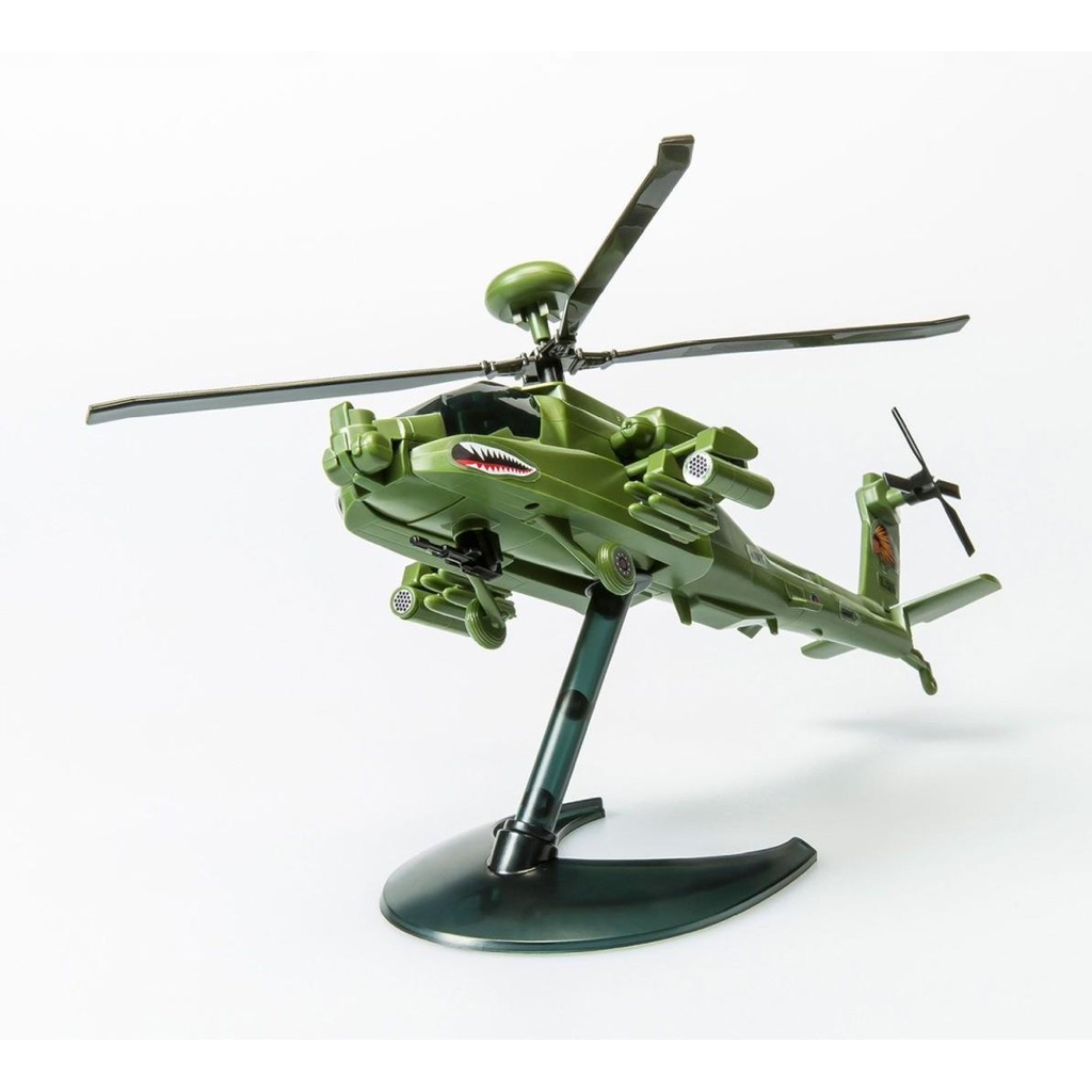 Airfix Quickbuild Apache Helicopter Mainan Anak Koleksi Karakter Hadiah Pilihan Rumah-Pilihan