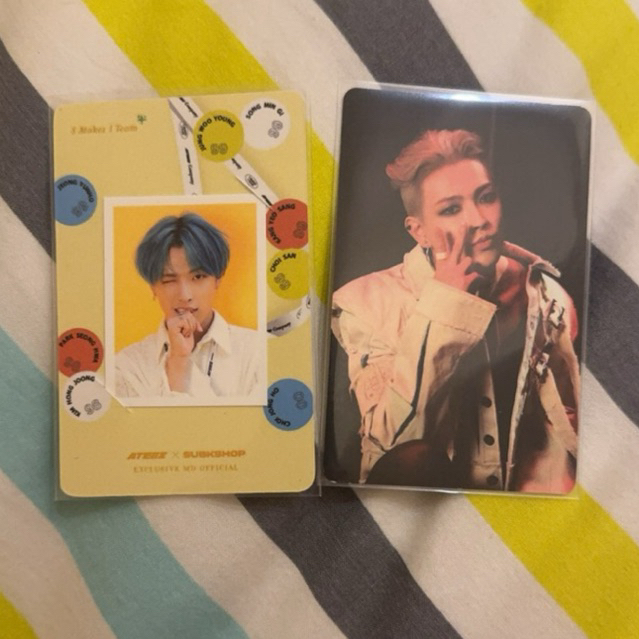Photocard Ateez Hongjoong Subk set