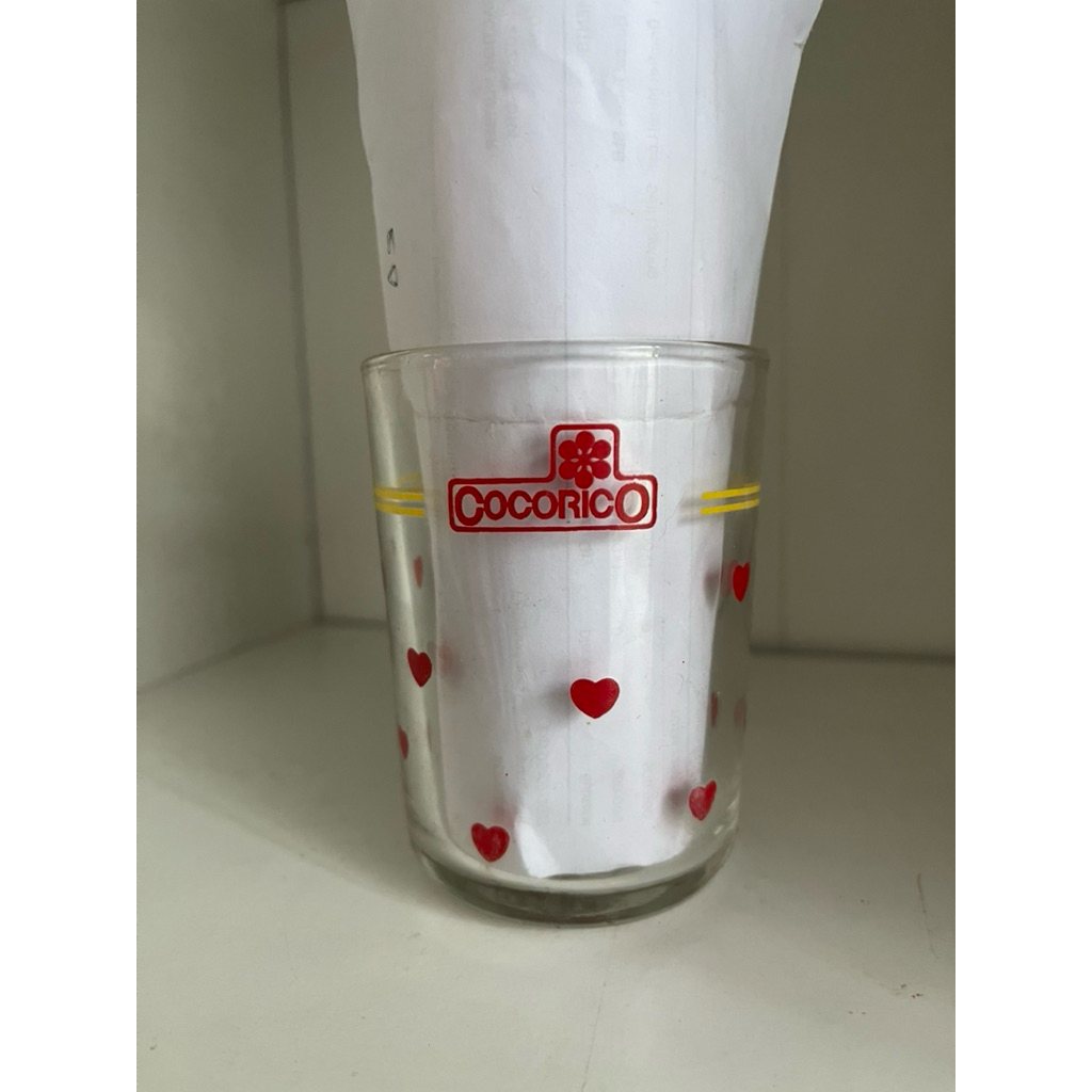 gelas vintage iklan jadul mug vintage cocorico
